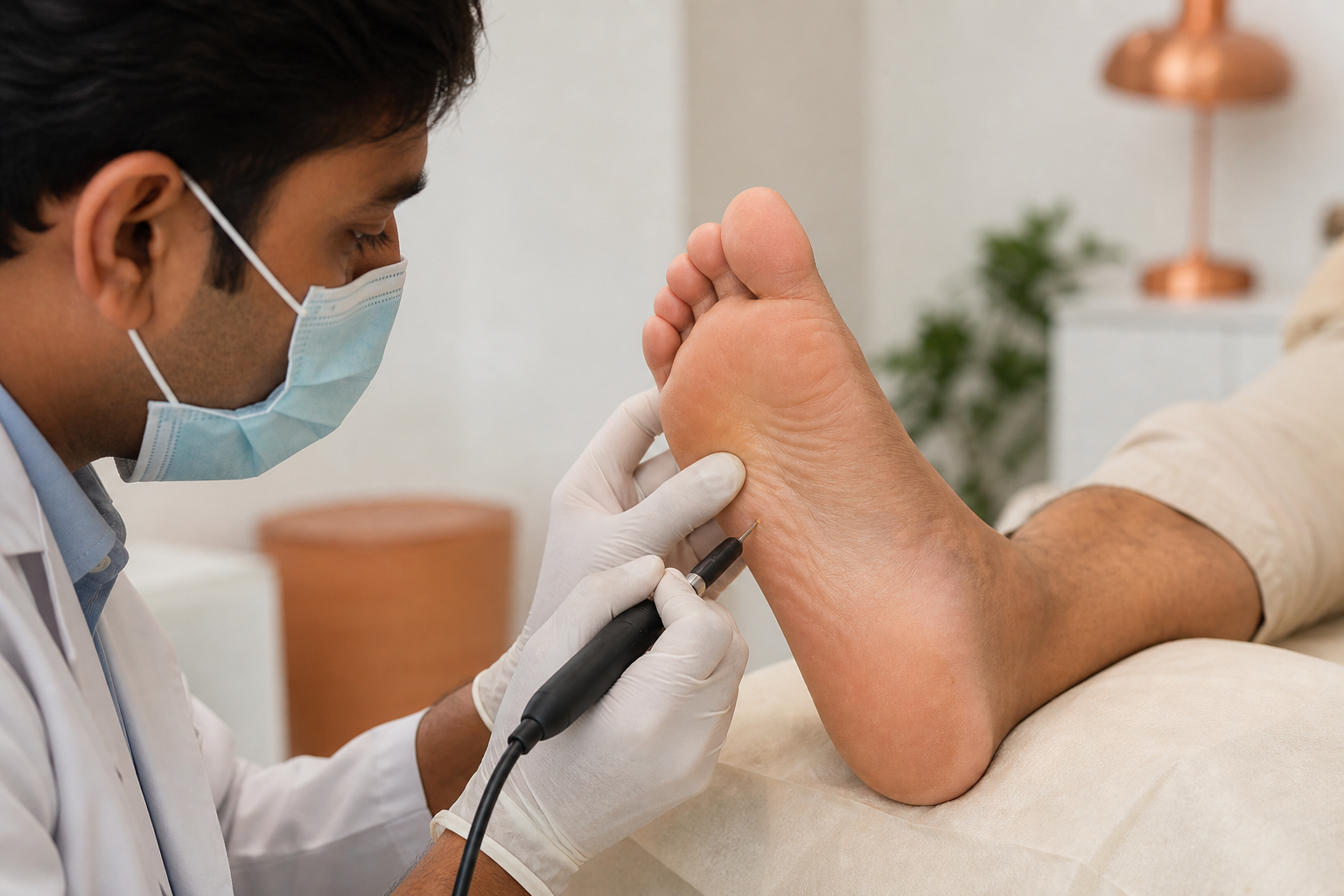 Clinical consultation for minor skin lesion care